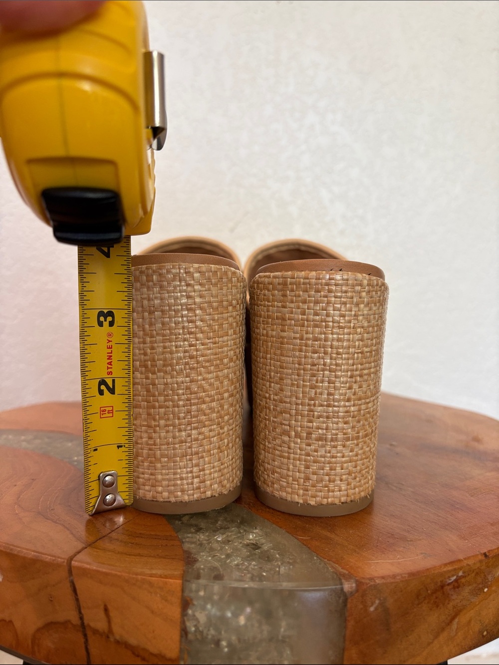 Target Natural Woven Platform Slide Sandals - Tan - Picture 3 of 4